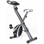 Kobo Folding Magnetic Exercise Bike with 3KG Flywheel, 120KG Max User Weight – Compact, Adjustable, Upright Modes – Home Workout Fitness Cycle