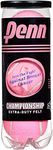 Penn Championship Pink Tennis Balls - Extra Duty Felt Pressurized Tennis Balls - 1 Can, 3 Balls