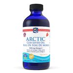 Nordic Naturals Arctic CLO - Cod Liver Oil Promotes Heart and Brain Health, Strawberry, 237 mL