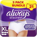 Always Discreet Incontinence Pants 