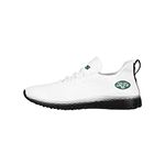 FOCO New York Jets NFL Mens Gradient Midsole White Sneakers