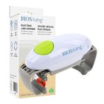 BIOS Living Electric Jar Opener – Automatic Hands-Free Jar Opener for Stubborn Lids, One-Touch Operation, Battery Powered
