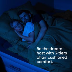 airzzZ Slumber Plus Air Bed – Inflatable Guest Mattress