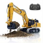 1/50 Remote Control Excavator Metal Rc Construction Vehicles Digger Models Suitable for Adult Model Enthusiasts (520)
