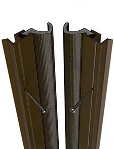 Stormguard Aquacarrier Qlon Around Door Seal Durable Draught Excluder Weather Proofing Strip External. 5 x 1050mm Lengths (Brown)