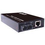 Tripp Lite Network Copper RJ45 Ethernet to Fiber SC Duplex Multimode Extender Converter, 1310nm Wavelength, Hardened Housing, 10/100 Mbps, Extend 1.2 Miles / 2 Km, 2-Year Warranty (N784-H01-SCMM)