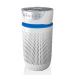 HoMedics 5-in-1 TotalClean Air Purifier, for Bedroom & Home, Quiet HEPA & Carbon Filters, Compact Purifiers with Night Mode, Removes Allergens, Pet Dander, Smoke, Cooking, Mould Spores & Germs, Small