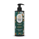 Wildly Pure Natural Anti Dandruff shampoo| Hyaluronic Acid, Piroctone Olamine & Niacinamide| 72% less in Dandruff in 3 wash | Regulates Sebum, Reduce Itchiness, redness | Chemical free | Men & Women | 300mL (Calm)