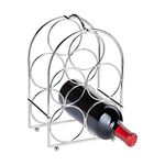 Home Basics 5-Bottle Wine Rack