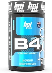 BPI Sports B4 – Extra-Strength Fat Burner – Keto-Friendly – Appetite Suppressant – Caffeine, Niacin, Quercetin, Yohimbine – 30 Servings – 710mg