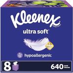 Kleenex Ultra Soft Facial Tissues, 