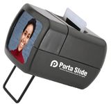 Porta Slide PS-E2 Illuminated Slide Viewer, Battery-Operated Hand Held Slide Viewer, Portable Slide Viewer, Picture Slide Viewer for 2X2 & 35mm Photos & Film, Photo Slide Viewer, Made in Europe