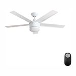 Home Decorators SW1422WH Merwry 52" Integrated Led Indoor White Ceiling Fan