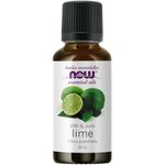 NOW Essential Oils, Lime Oil, Citrus Aromatherapy Scent, Cold Pressed, 100% Pure, Vegan, Child Resistant Cap, 30mL