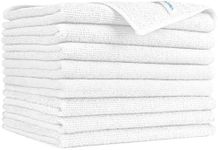 AIDEA White Microfiber Cleaning Clo