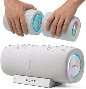 KASITA KOVE Split Bluetooth Speaker System, 70W Surround Sound (Concrete)