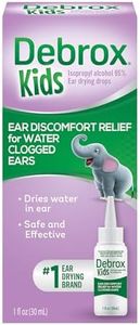 Debrox Kids Ear Discomfort Relief, Ear Drying Drops for Kids and Toddlers, 1 Fl Oz