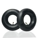 2Pcs 4.10/3.50-4" Inner Tube Tire Replacement with TR-87 Bent Valve Stem, Replacement Lawn Mower Tire Tubes,Wheelbarrow Tires,for Hand Truck tires,Tractor, Garden Carts, Mowers,Wagon,and More