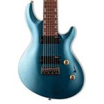 ESP 8 String LTD JR-208 Javier Reyes Signature Series Electric Guitar, Pelham Blue, Right, (LJR208PB)