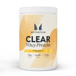 Myprotein Clear Whey Isolate Pineapple Flavour, Refreshing Protein Shake with 20g Protein and 4g BCAA, Ideal Whey Protein Powder Alternative, Low Calorie, High Protein - 500g, 20 Servings