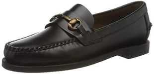 Sebago Women's Classic Joe Sebago Women s 7001CD0 Loafers Black Black 902 7 5 UK, Black Black 902, 7.5 UK