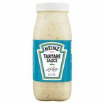 Heinz Tartare Sauce 2.15L. A creamy sauce with crunchy gherkin, capers and a twist of lemon