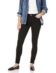 True Religion Women's Jennie Mid Rise Curvy Fit Skinny Ankle Jean, 2sb Body Rinse Black, 29W