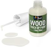 DWIL Wood Touch Up Paint - 1.5 Oz Touch Up Paint Pen for Wood Refinishing, Quick-Dry Wood Paint for Scratches,Chips and Spots on Furniture, Cabinets, Doors, Tables, and Dressers (Ivory White)