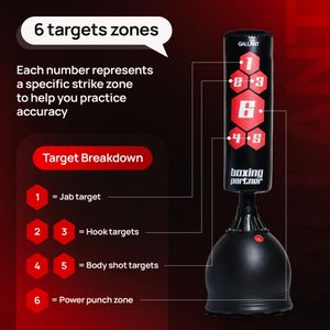Gallant 5.5ft Free Standing Punching Bag – Heavy Duty Training