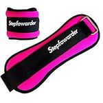 Stepfowarder Ankle/Wrist Weights, 0.3-1kg for a Pair, Three Optional Colors & Weights with Adjustable Strap, 2 Pack (2*0.5KG - Red)