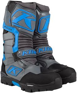 KLIM Men's Havoc GTX BOA Snowbike Boots Size 10 - Castlerock - Electric Blue Lemonade