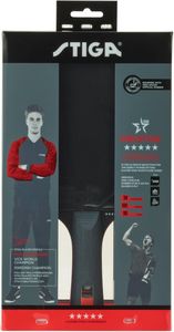 STIGA Prestige 5-Star Table Tennis Racket – Professional Paddle