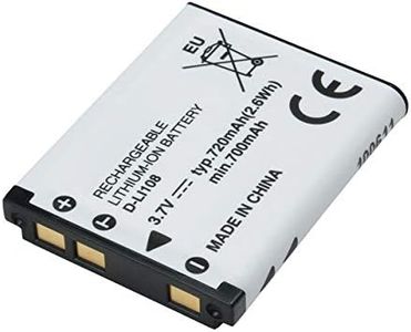 Amsahr Grade A de Celdas de batería (750 mAh, 3.7 V) para Pentax Gris