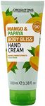 Creightons Body Bliss Mango And Papaya Hand Cream (100ml) - Nourishes hands and cuticles, formulated with 90% naturally derived ingredients & sustainably sourced fruit extracts