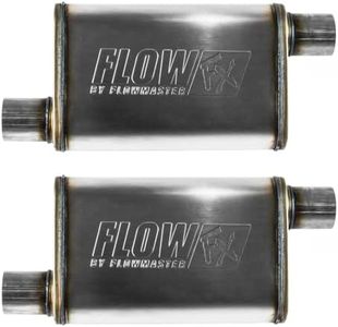 Flowmaster 71236 FlowFX Muffler (2 Pack), 409S 2.5" Offset In / 2.50 Out Moderate Sound by MAPerformance