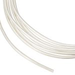 BENECREAT 1mm/18 Gague 999 Sterling Silver Wire, 0.5m Round Craft Wire for Wire Wrap Jewelry Making, Spool Project, Bracelets and Earrings