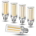 Bright 16W E27 LED Corn Bulbs, Warm White Led Bulb 3000K 1900LM, 120W 150W Incandescent Bulbs Equivalent, Edison Screw LED Light Bulbs, No Flicker, No Dimmable, Pack of 5