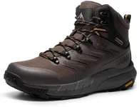 NORTIV 8 Men's Lightweight Hiking Boots Waterproof Breathable Outdoor Trekking Camping Ankle Boots Fern,Size 14,Dark Brown,NMUMHB2502
