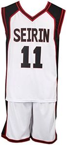 ZYHCOS Summer Sportswear Basketball Mens Jersey Uniform Full Sets (Medium, NO.11 White)