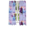 Franco Kids Room Window Curtains Drapes Set, 82 in x 63 in, Disney Frozen 2(Prints May Vary)