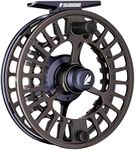 SAGE Arbor XL Fly Reel, One Revolution Drag Knob, Narrow Spool Level Winding, Tempest Blue, 6/7/8