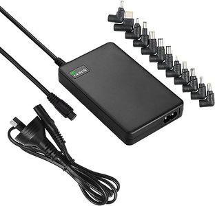 LVSUN Universal Laptop Charger 90W Slim AC Power Supply Adapter with Dual USB Port for Mobile/Tablet - Compatible with Lenovo Samsung HP Acer Asus and More - AC 100V-240V, DC 18.5V -20V