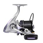 Diwa Spinning Fishing Reels 8000 10000 12000 Series Freshwater Saltwater Big-Game Fishing Surf Fishing 12+1 Stainless BB 70 LBS Max Drag Ultra Smooth Powerful Trout Durable Spinner Gear (Silver,12000)