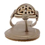Pierre Dumas womens Flats Gold Size: 7 UK