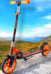 SPEEDFOX 2 Wheel Scooter for Adults with Smooth Heavy Big Wheels & Super Heavy Base Adult Scooter (Black, Orange, Pack of 1)