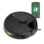 Roomba 105 Vac Robot Vacuum - Easy to use, Intense Power-Lifting Suction, LiDAR Navigation, Multi-Surface Cleaning, Cleans in Neat Rows, Self-Charging, Works with Alexa