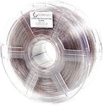 Cookiecad Funfetti Clear PETG Filament with Rainbow Glitter 3D Printer Filament 1.75mm