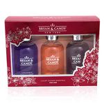 Bryan & Candy Luxurious Shower Gel Combo Kit | Diwali Gift Set for Women & Men, pH 5.5 Skin Friendly, Travel Size, Fresh Fragrances 100% Vegan, SLS & Paraben Free (Pack of 3)