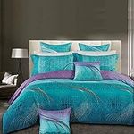 Super King Aqua Turquoise Quilt Cov