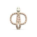 Matchstick Monkey Infant,Antimicrobial Silicone Teether&Gel Applicator,Easy to Grip,Bpa Free,3 Months Old+,11 Cm,Easy to Hold&Naturally Fits in Mouth,Stimulates&Massages Sore Gums,Gigi Giraffe